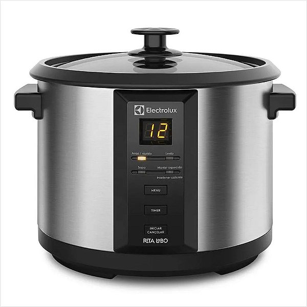 Panela Elétrica Vapor 127V 1,8L 4 funções Timer Panela