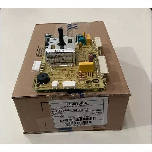 Placa Eletrônica de Programas Sueli Para Lavadora LED17 Electrolux A13611028