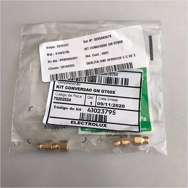 Kit Conversão GN Para Fogão GT60X Electrolux Original 70202524