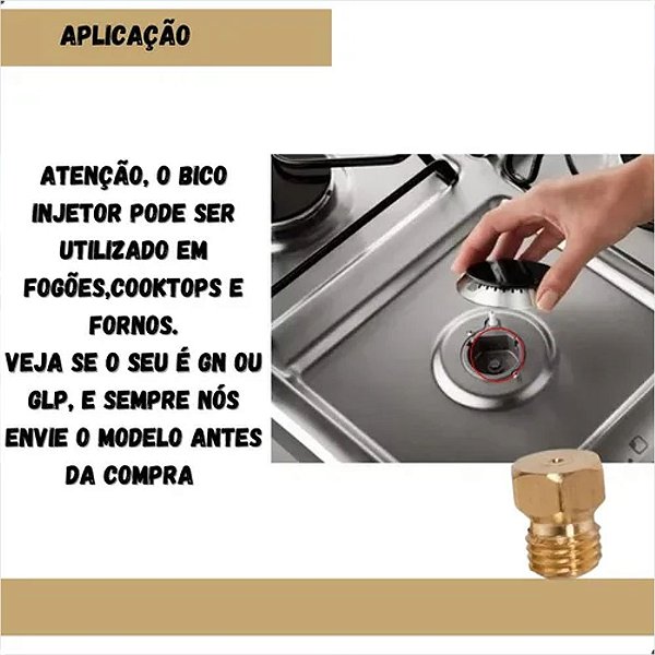 Kit Conversão GN Para Fogão Cooktop GC70V Electrolux Original