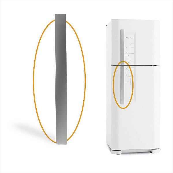 Capa Puxador Original Para Refrigerador Electrolux DC51 67401961