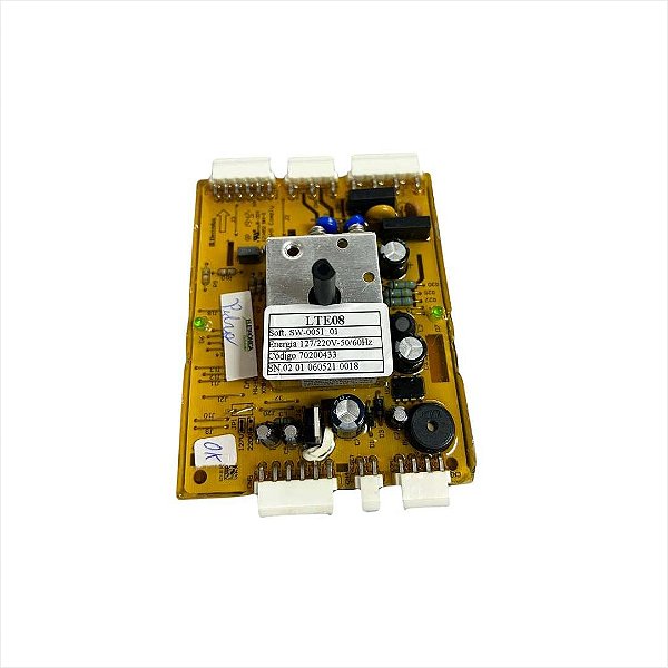 Placa Potência Para Lavadora LTE08 Electrolux Original 70200433 A99021901