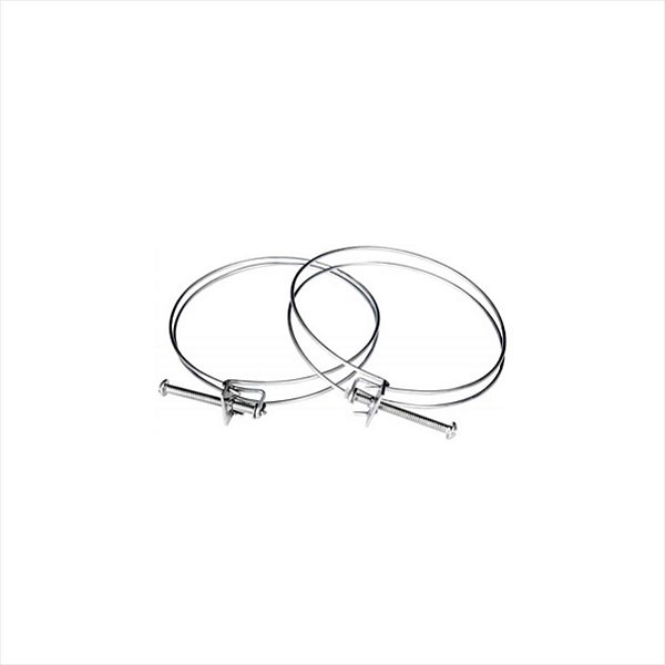 Par De Braçadeiras De Fixação Para Tubos Flexíveis 95/100mm Flextic