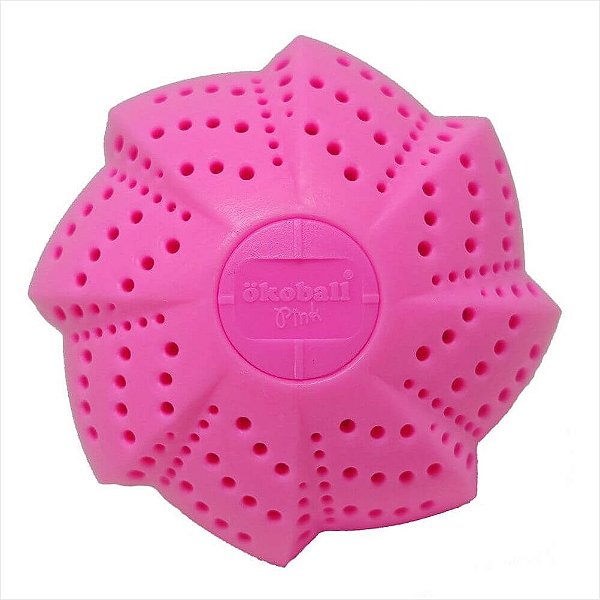 Esfera de Plástico Ecológica Rosa Para Lavar Roupas Okoball