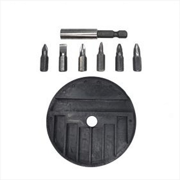 Jogo de Bits 07 Peças Para Parafusadeira StarTools AR0405 PRO