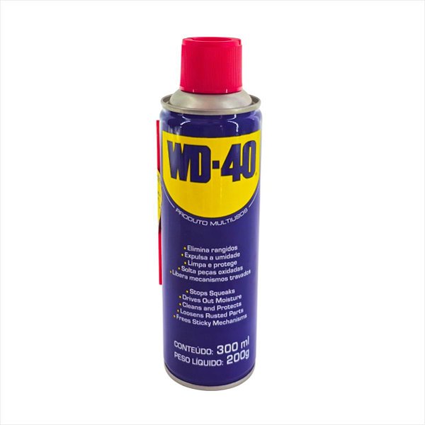 Desengripante Wd40 Em Spray Neutro Brilhante 300Ml 912050