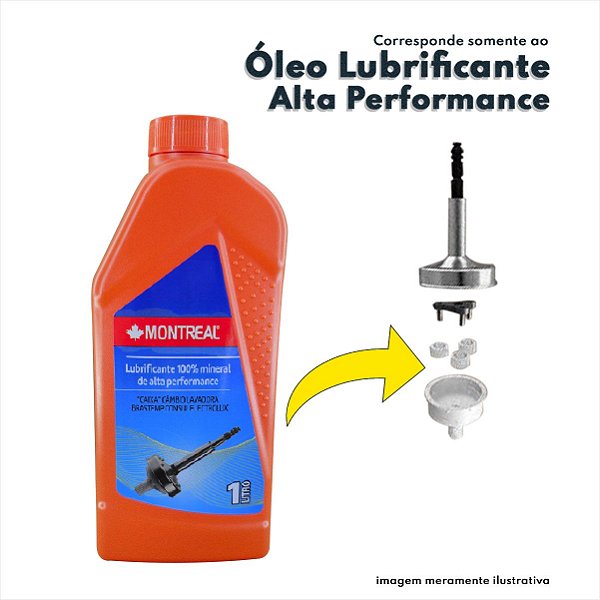 Óleo Lubrificante 100% Mineral de Alta Performance Montreal Para Caixa de Cambio de Lavadora de Roupa Brastemp Electrolu