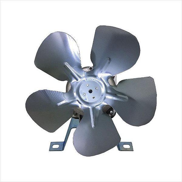 Micro Motor Ventilador Exaustor 1/25 Bivolt Hélice Em Alumínio10" C/Suporte Sibb