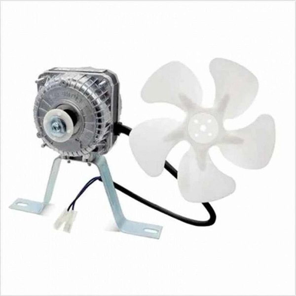 Micro Motor 1/25 Bivolt Com Hélice Plástica Para Refrigerador, balcão, Elgin