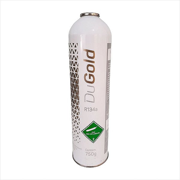 Fluído Refrigerante Dugold Tetrafluoretano R134A 750g ONU3159