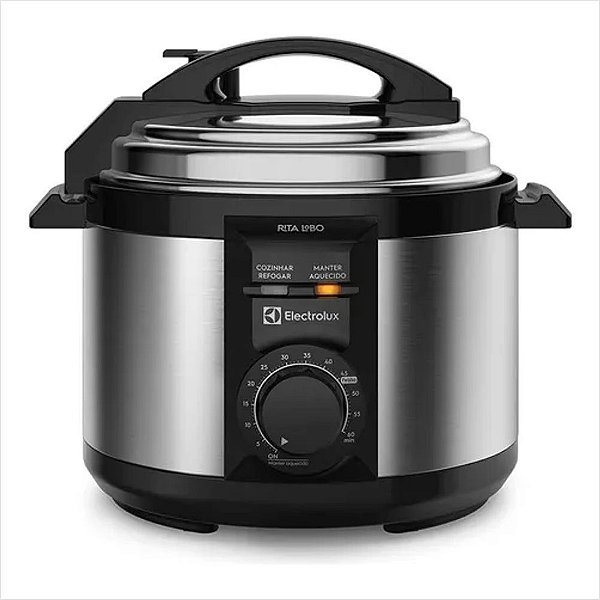 Panela de Pressão Elétrica por Rita Lobo 3L Preta Efficient Com Timer Electrolux PCE15 955117675