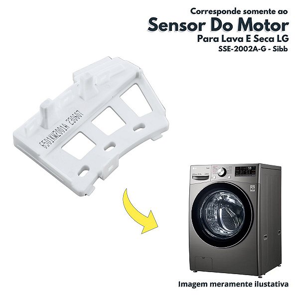 Sensor do Motor Para LG Lava E Seca Sibb SSE-2002A-G 6501kw2001a