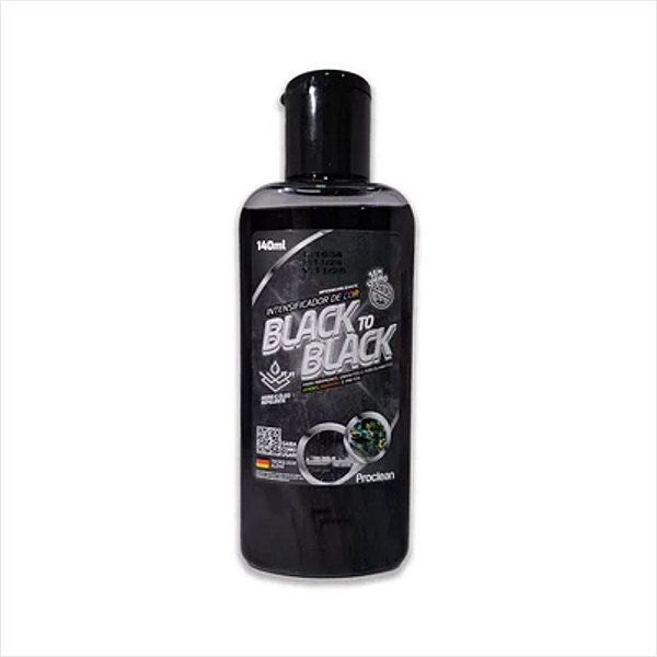 Revitalizador Black to Black 140ml ProClean Ativador de Cor Granito e Mármore Preto