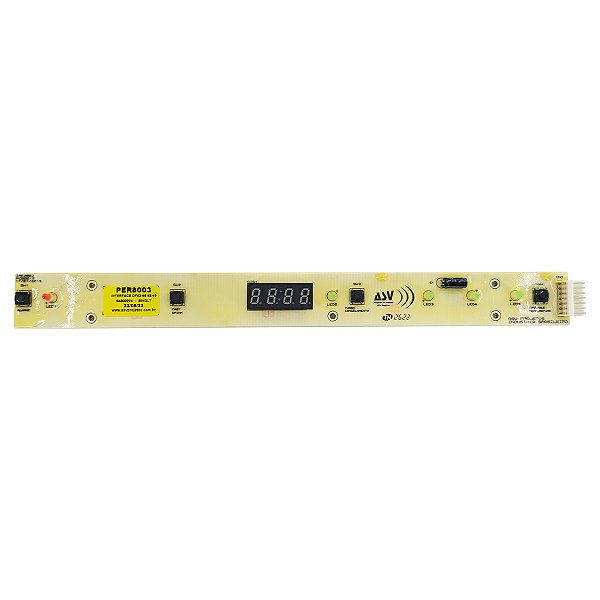 Placa De Interface Bivolt Para Refrigerador Electrolux DF43 DF46 DF49 DFW49 ASV  64800224 Com Resina Resistente a Umidad