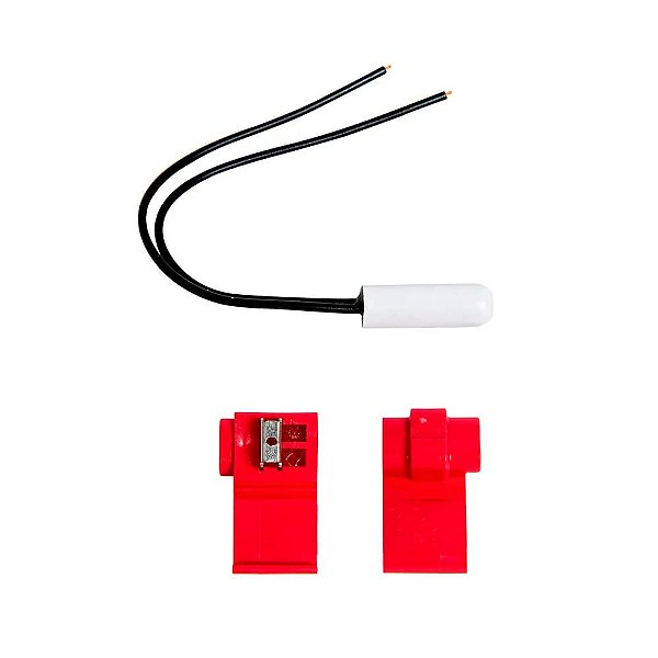 Conjunto Sensor de Temperatura REF1024 Para Geladeira Brastemp Consul 25mm 2,7K Brf36 Brm35 Crb36 ASV - W10531315