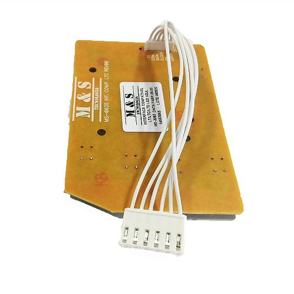 Placa Interface Lavadora de Roupas Electrolux Led Azul M&S LAC13 LTD15 LT13B LAC09 LPE16 LAC16 LES13 LE 64503063