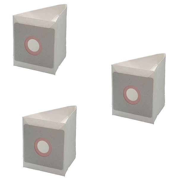Kit 3 Sacos ALC Compatível Aspirador Pó Britânia 1450 ASP1000 ASP1100