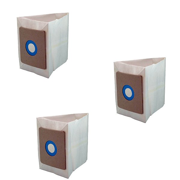 Kit 3 Sacos ALC Compatível Aspirador Pó Electrolux Twenty