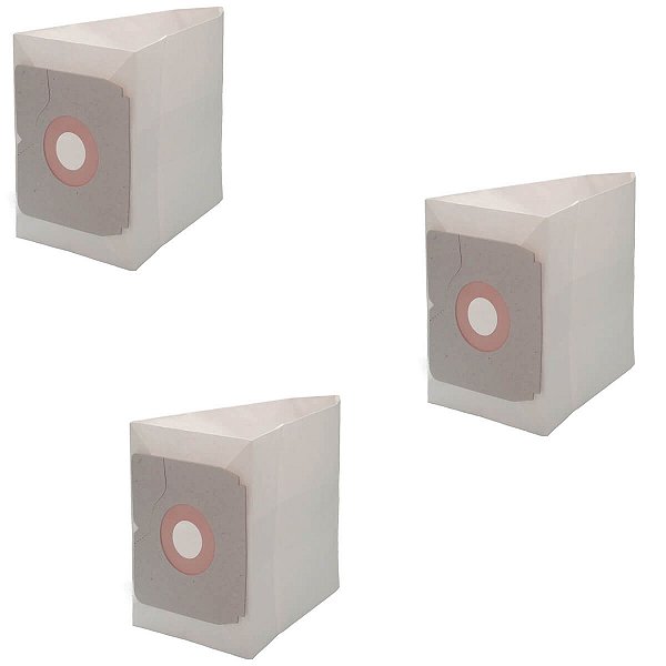 Kit 3 Sacos ALC Compatível Aspirador Pó Electrolux GO