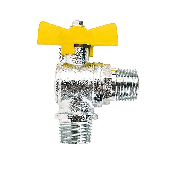 Registro Esfera Borboleta 90º GLP  E1/2 X E1/2 Jackwal - 6094