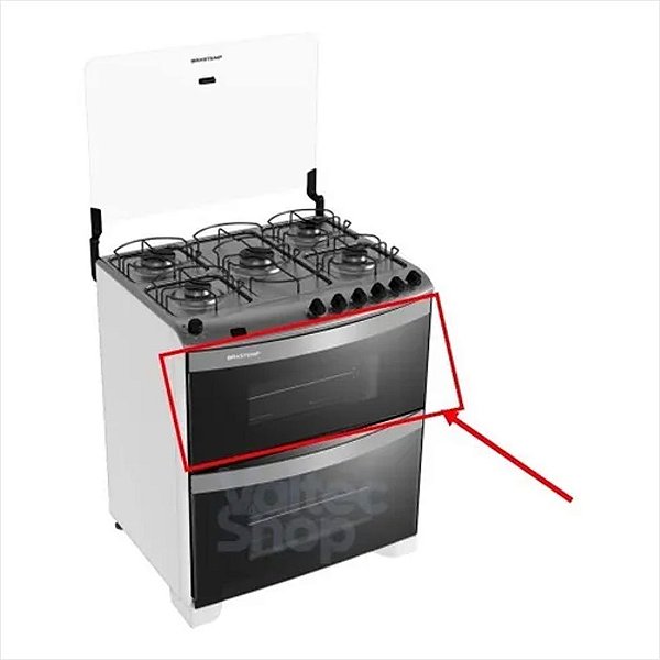 Vidro Interno Forno Sup. Fogão BF275 BF675 BFD5 W10474870