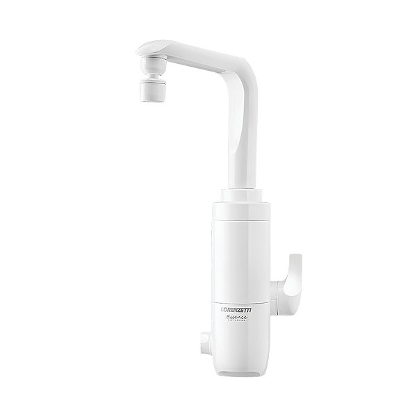 Torneira Elétrica Essence de Mesa 127V 4600w Branca Lorenzetti