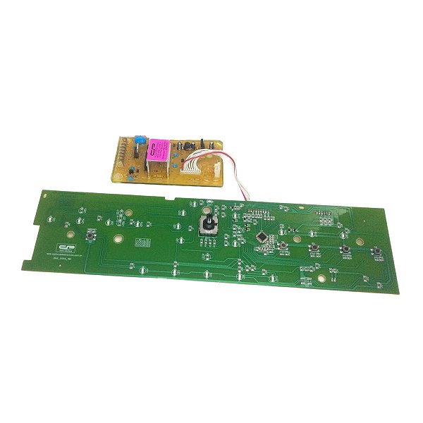 Conjunto Placa Interface e Potência  Controladora LR Lavadora Brastemp BWL11 V1/2/3 Bivolt - 3621500 CP3621500 W10356413