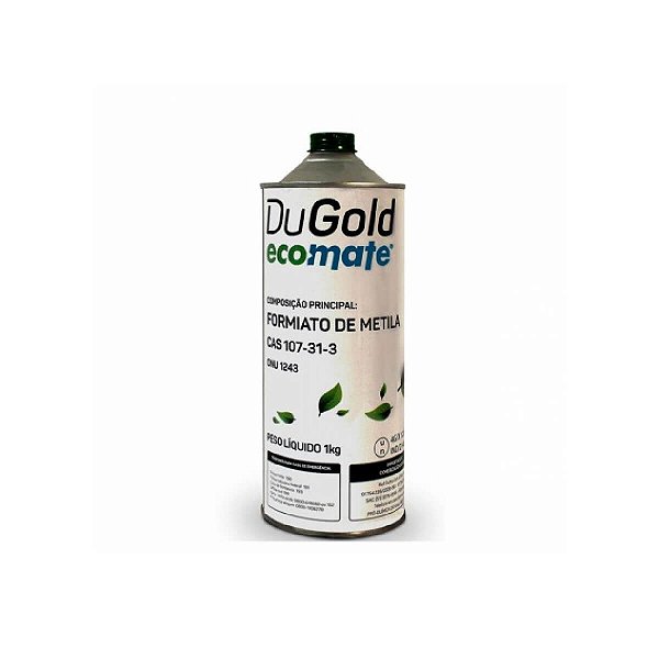 Fluido Gás Refrigerante Dugold Ecomate Formiato Metila 1kg ONU1243