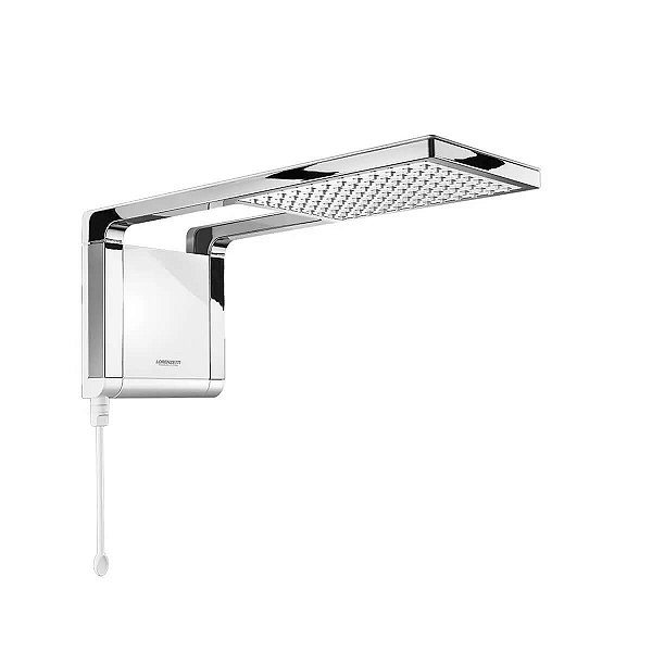 Chuveiro Acqua Storm Ultra Eletrônica Lorenzetti 127V 5500W - Branco/Cromado