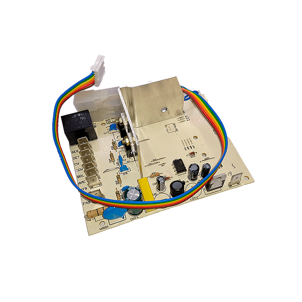 Placa Eletrônica ASV Bivolt Para Lavadora Itaipu Mabe 24" - 189D5001G011 G012 PEL7506