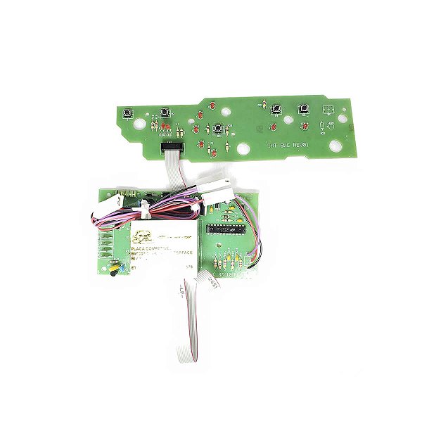 Conjunto Burdog Placa De Interface + Potência V2 Bivolt Para Lavadora Brastemp BWC07/08AB - W10206120