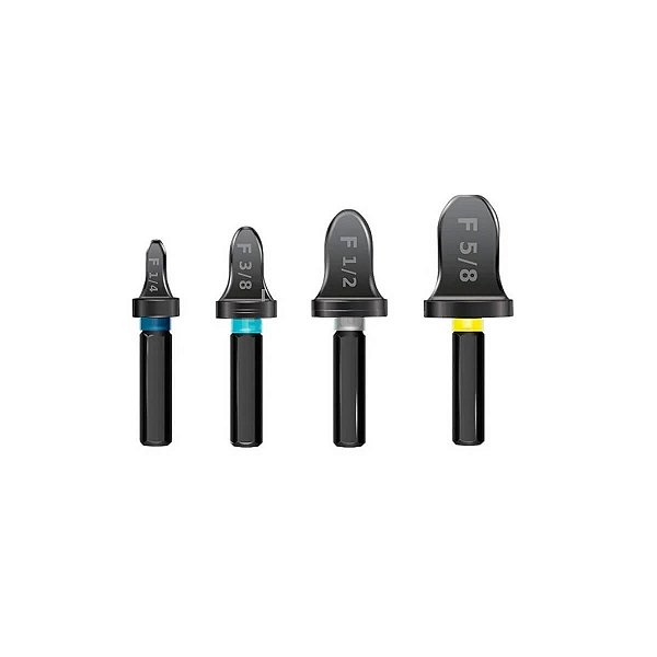 Kit Com 4 Flangeador De 1/4 a 5/8 Spin Tools - 100230430