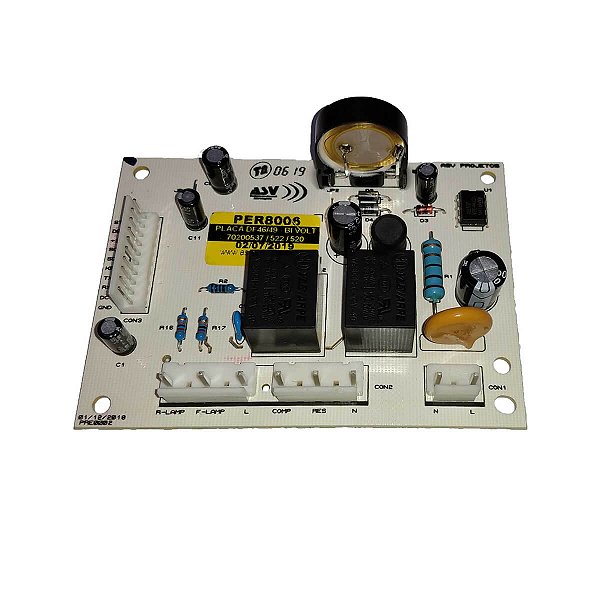 Placa De Potência PER8006 Bivolt Compatível Para Refrigerador Electrolux - 70200537