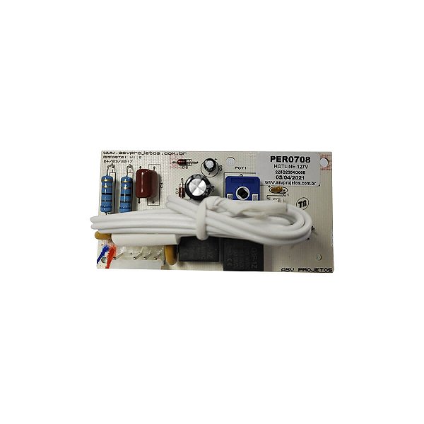 Placa De Potência PER0708 127V Para Refrigerador Mabe e GE - 225D2354G008