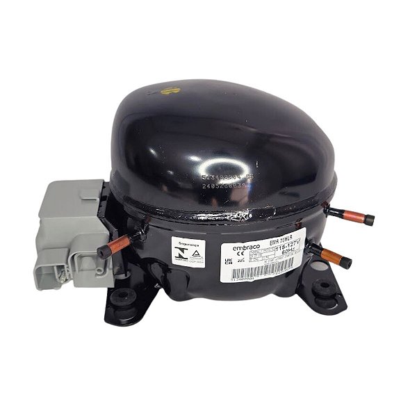 Compressor Coquinho 1/5 HP Gás R134-A  127V Embraco - EMR70HLR