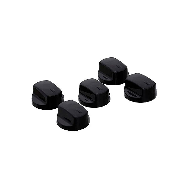 Conjunto 5 Botões Manipulo para Fogão Cooktop Brastemp  BDD76 BDD76 BD075 Whirlpool W10688303 Brastemp e Consul