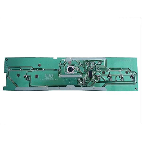 Placa Interface Led Azul Bivolt Para Lavadora Roupas Brastemp - 326064442 w10301604 w10356413 MeS MS-0123