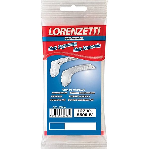 Resistência Para Chuveiro Duo Shower Futura 3060-A 5500W Lorenzetti 127V