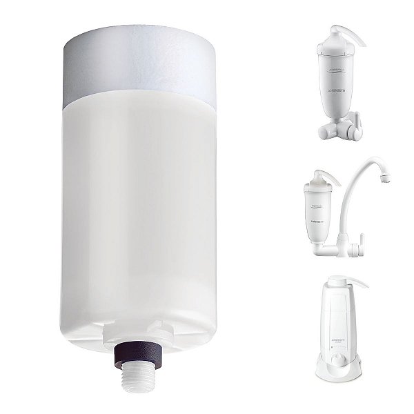 Refil Filtro de Água Para Torneira Acqua Bella e Filtro Purificador Vitale RV-01 Lorenzetti Original