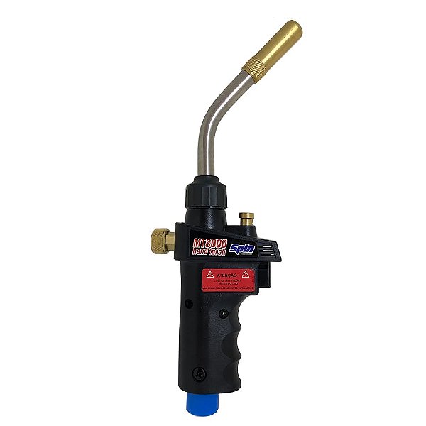 Maçarico Automático Portátil Spin MT8000 Para Gás Propano Propileno MAPP