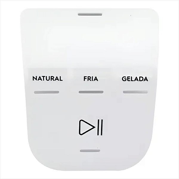 Painel de Controle Branco Para Purificador PE12B Electrolux A21068001