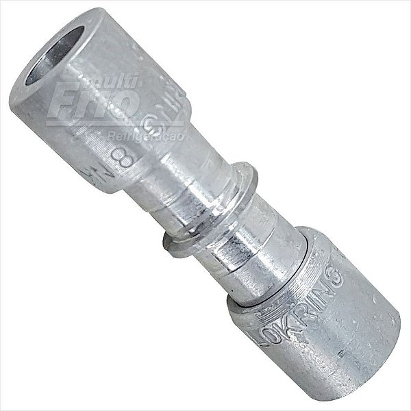 Junta União Lokring Tubo 5/16 X 5/16 Alumínio 8mm Spazio