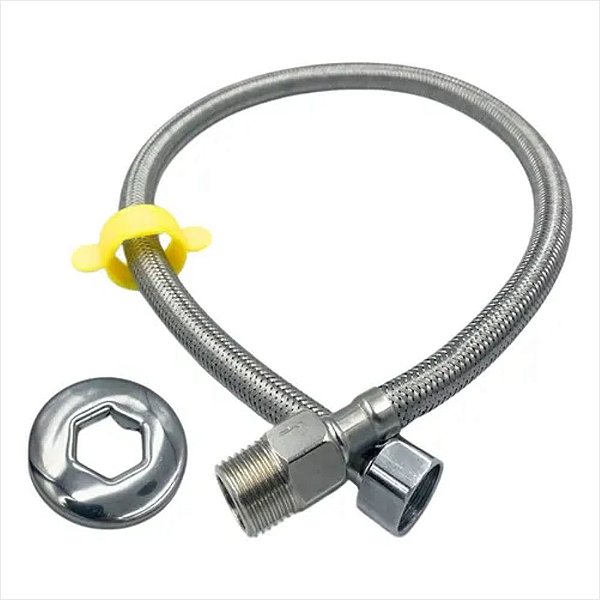 Engate Trançado Flexível 60cm Mega Plus