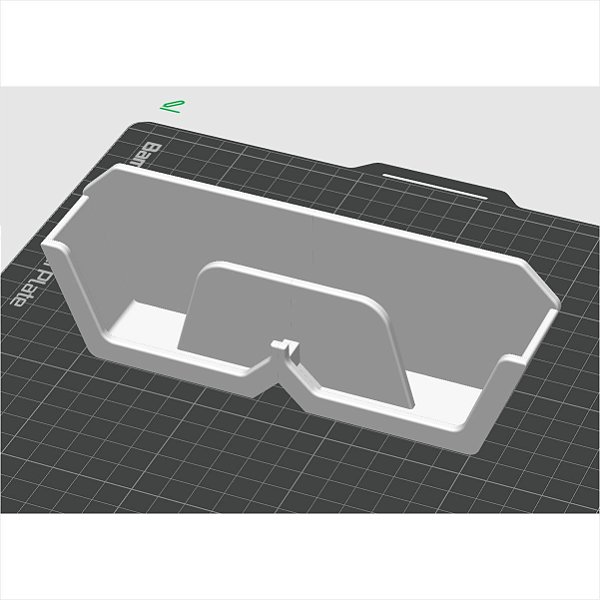 Suporte Para Óculos de Parede Multilcolorido Solution 3D 117186