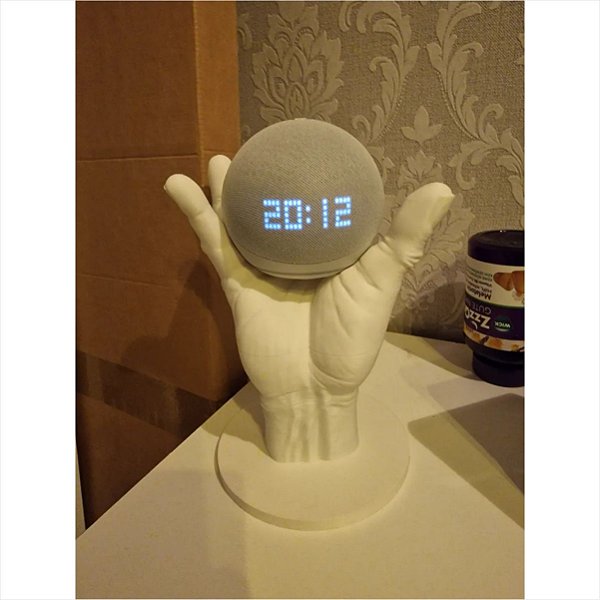 Suporte Mão Para Alexa Echo Dot 4 e 5 Solution 3D 385762
