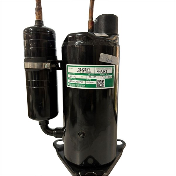 Compressor Q9-12 RECHI QE09F QE12F QE12R QE09R XE09F XE09R XE12F XE12R Electrolux A19829401 (Usada)