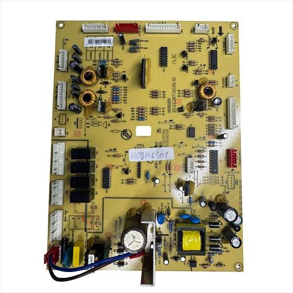 Placa de Potencia para Refrigerador FDD80 Electrolux A08146501 / 50230101005D (Usada)