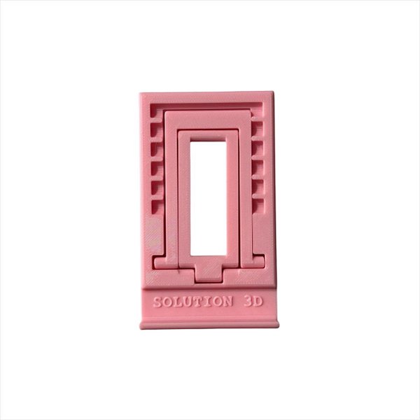 Suporte Celular Rosa 3D Solution 3D
