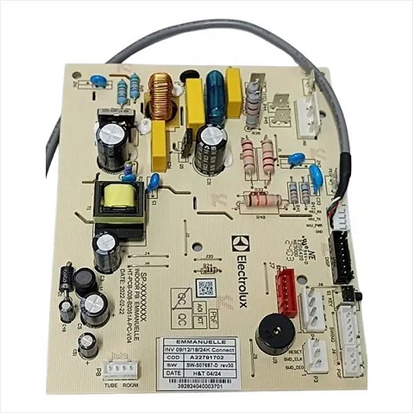 Placa de Potência 09/12/18/24K para Ar Condicionado YI09F YI09R YI12F YI12R YI18F YI18R YI24F YI24R Electrolux A22791702