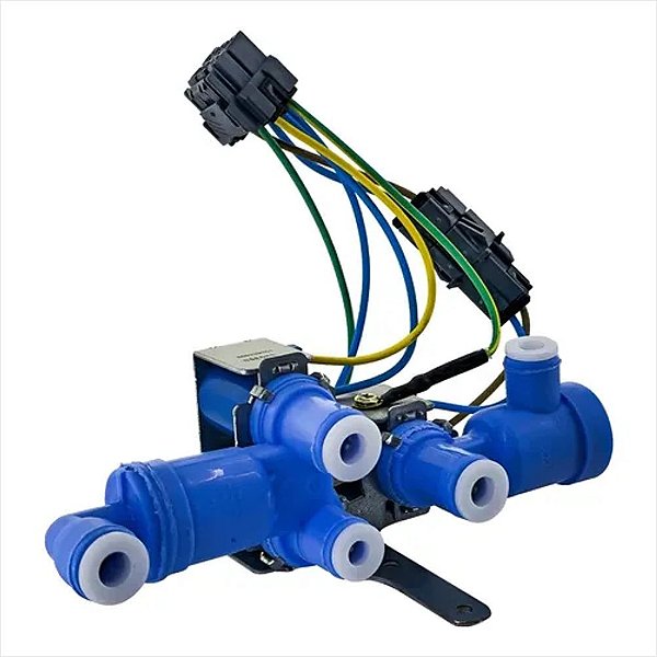 Conjunto Valvula de Agua 220v BL3IW DM86V DM86X IM8IS DM85X IQ8IS IQ8IB A06239404 Electrolux